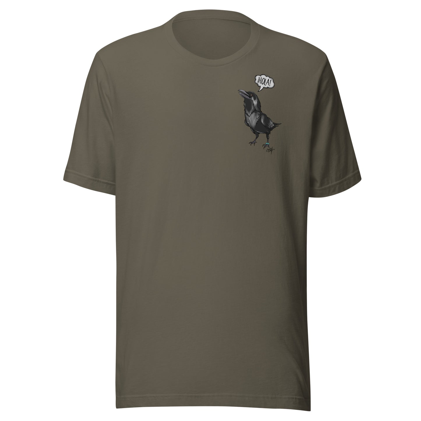 Camiseta de manga corta unisex - Huellas Vanta