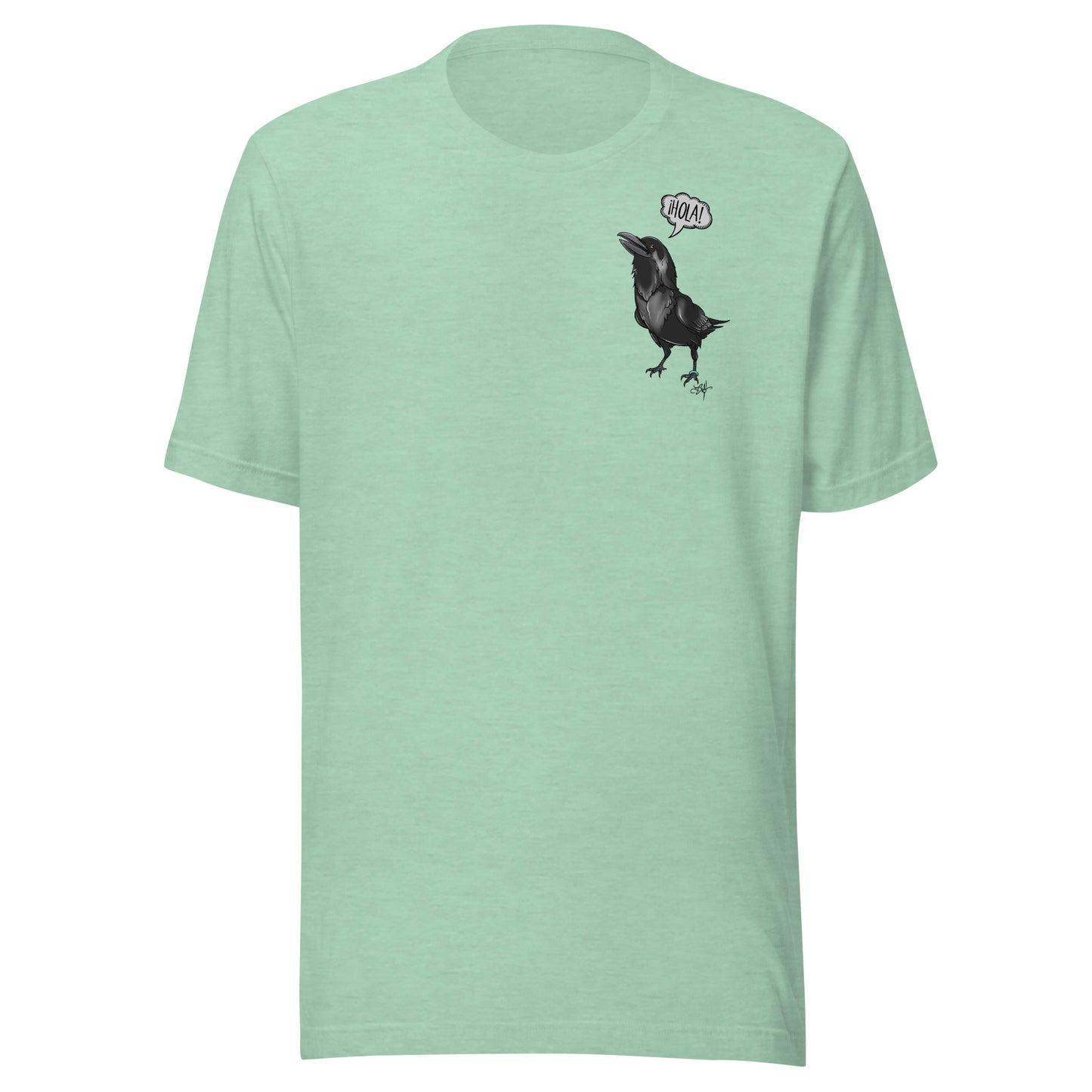 Camiseta de manga corta unisex - Huellas Vanta