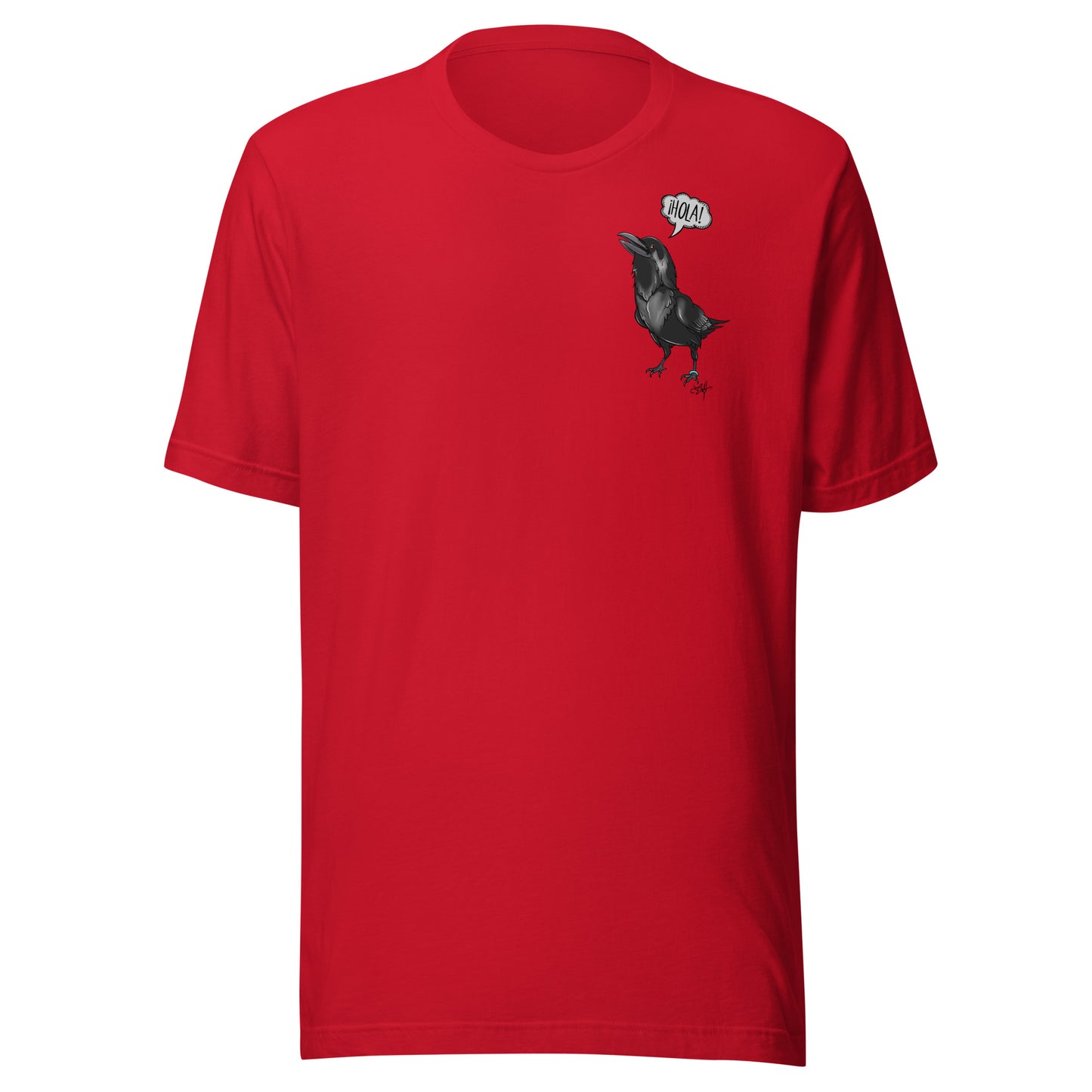 Camiseta de manga corta unisex - Huellas Vanta