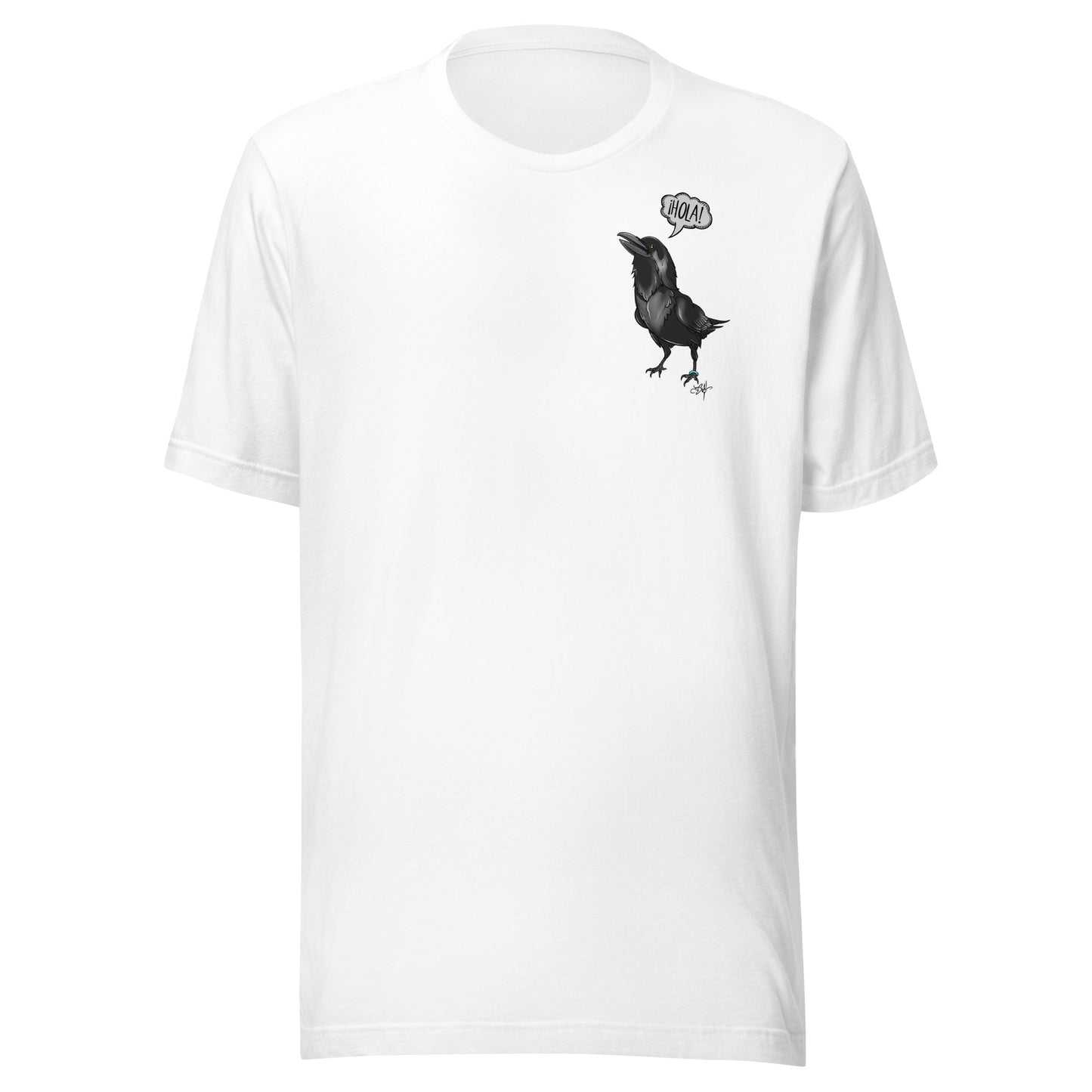 Camiseta de manga corta unisex - Huellas Vanta