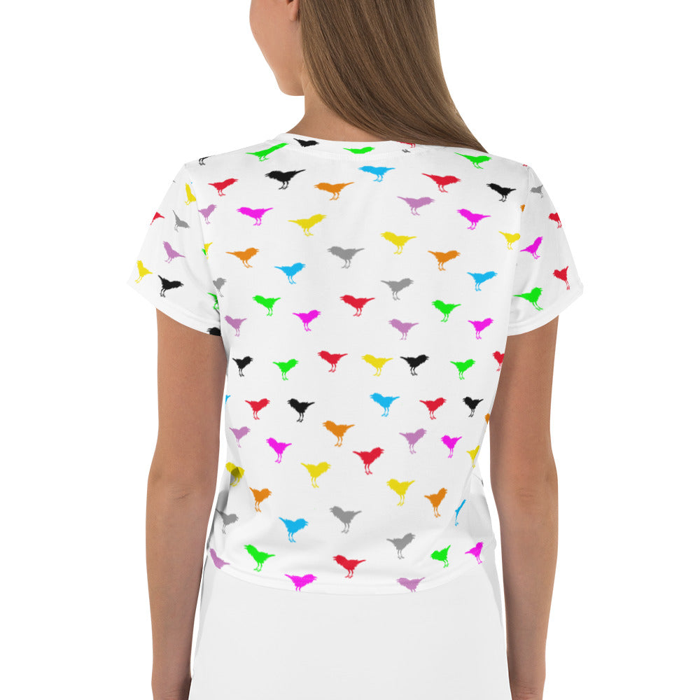 Camiseta corta all over - Vanta multicolor