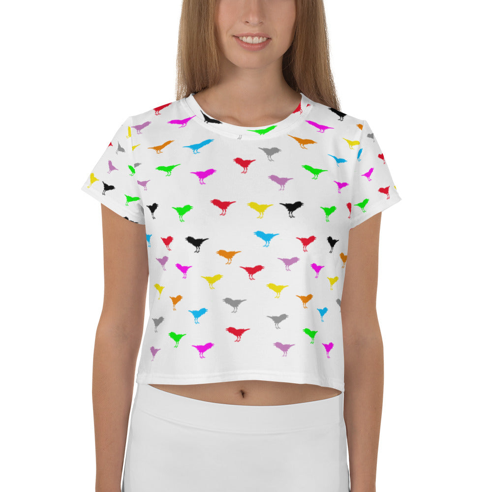 Camiseta corta all over - Vanta multicolor