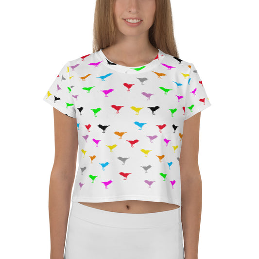 Camiseta corta all over - Vanta multicolor