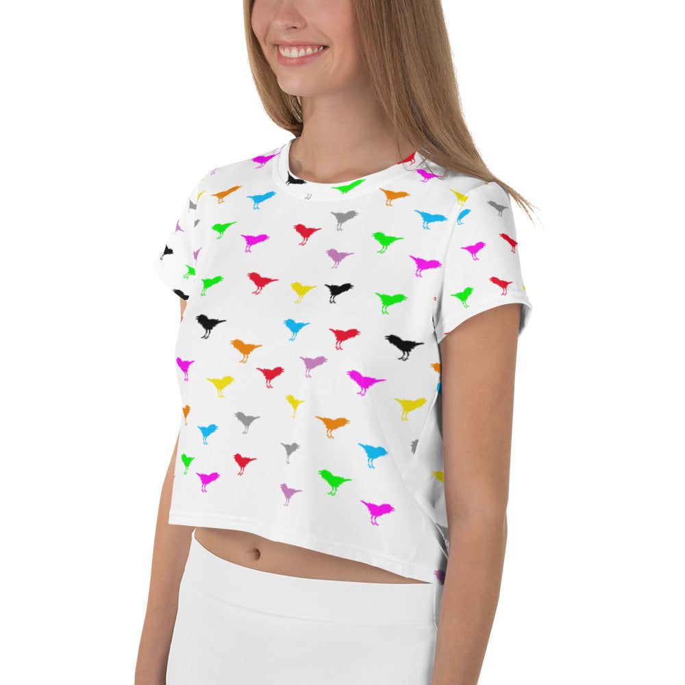 Camiseta corta all over - Vanta multicolor