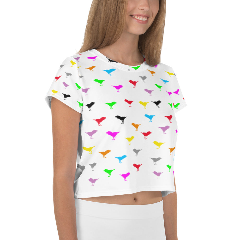 Camiseta corta all over - Vanta multicolor